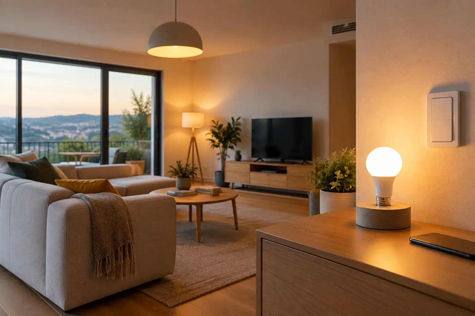 Iluminação residencial eficiente sem desperdício