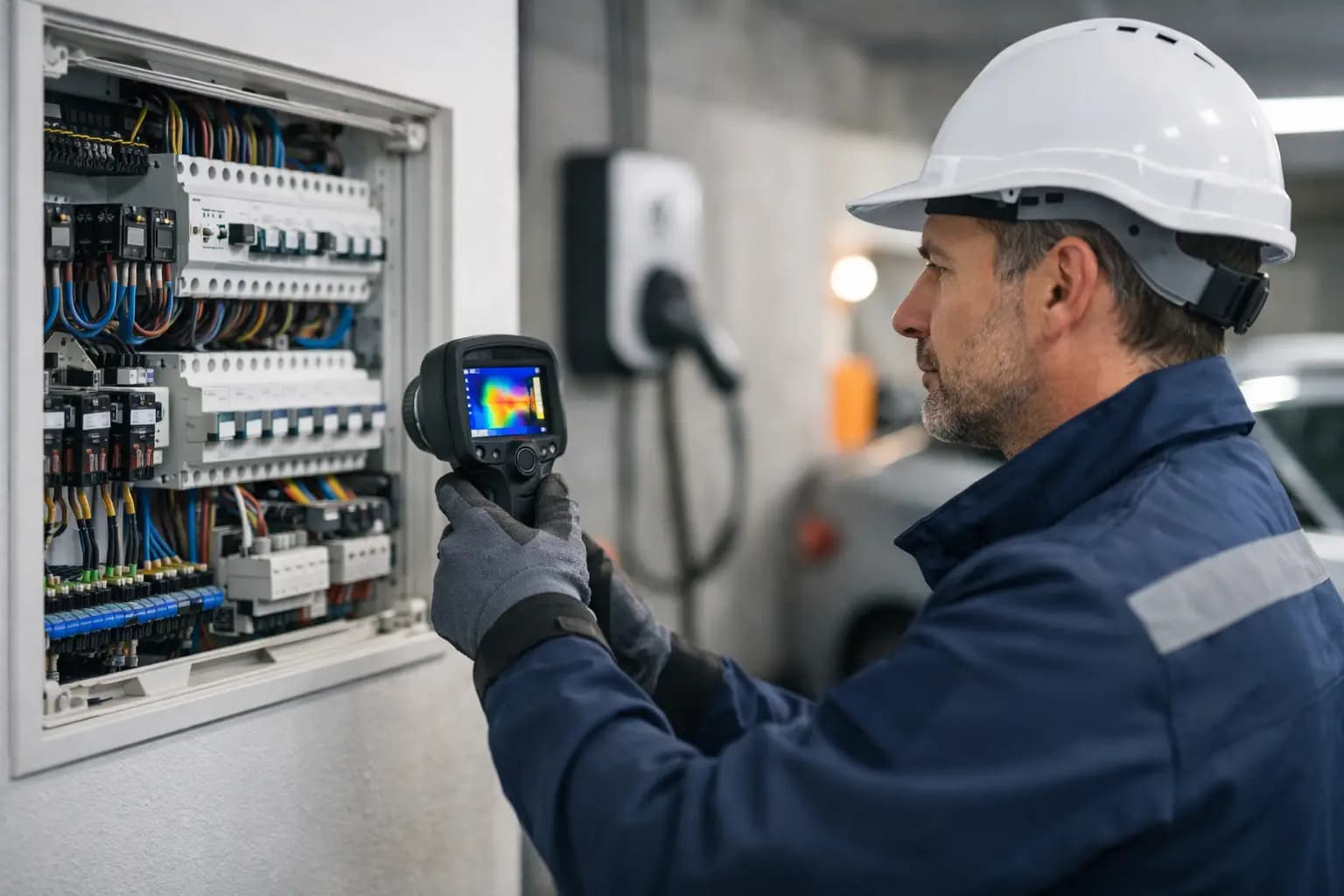 Manutenção preventiva elétrica em condomínio